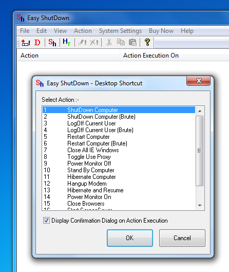 Create Shortcut to Shutdown Windows 8