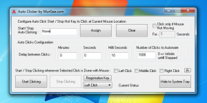 Auto Clicker Software utility