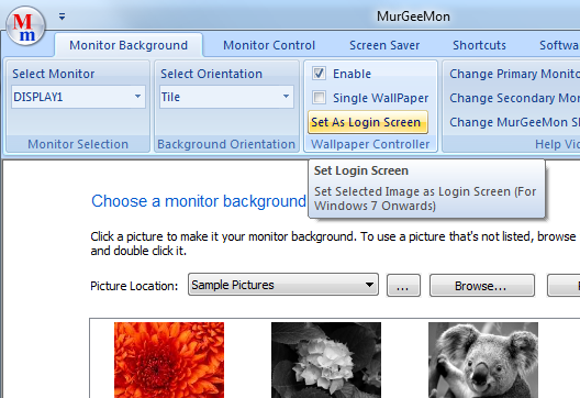 Change the Background Image of Logon Screen on a Windows 7 Computer