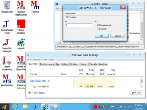 Registry Hack to Switch between Windows 7 and Windows 8 Style Interface