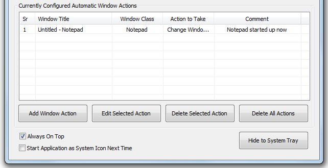 Monitor new Windows with Window Monitor Software Utility