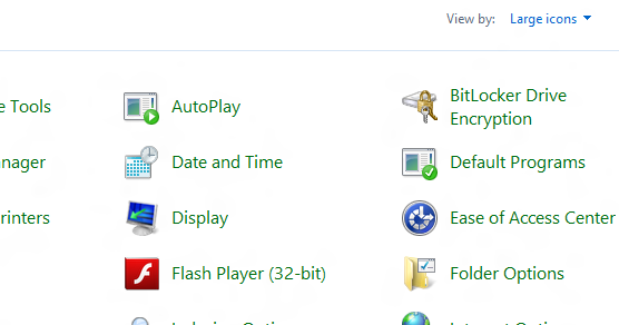 Pre Installed Adobe Flash Player on Windows 8