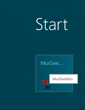 A Shortcut Pinned on Windows 8 Start menu