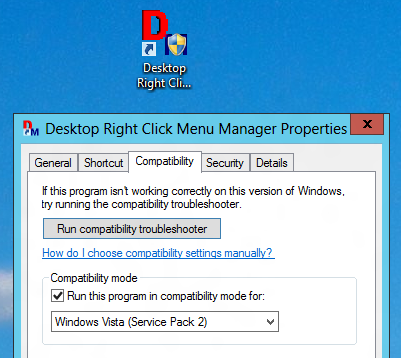 Enable Compatibility Mode in Windows 8