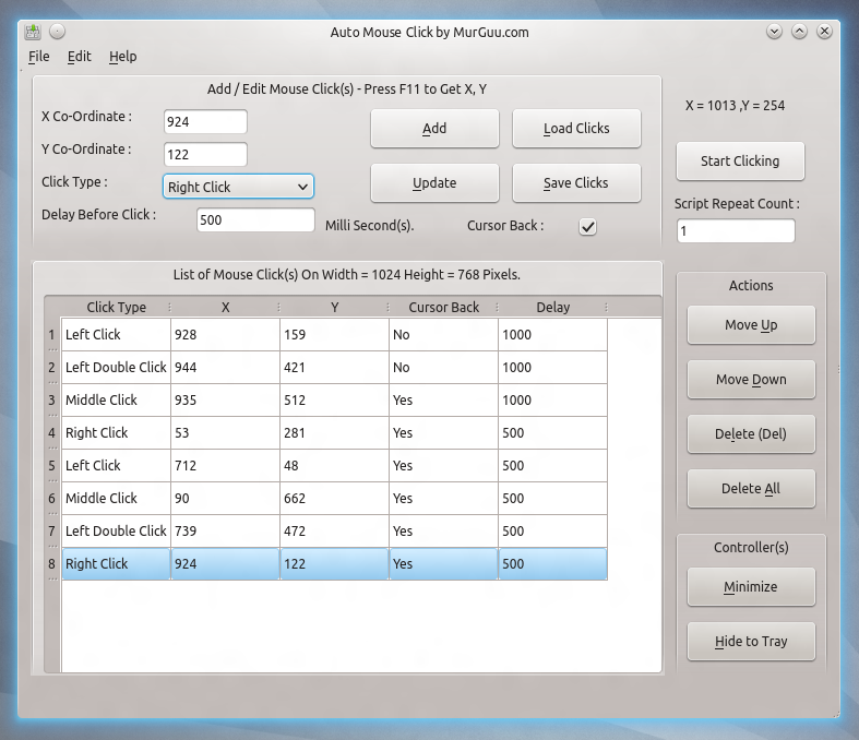 Auto Mouse Clicking on Linux with Linux Automation Tool