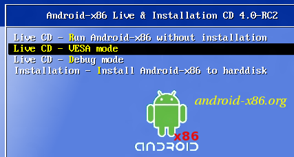 Android on Computer without Hard Disk