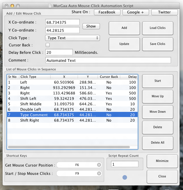 Macintosh Macro Software for Keyboard and Mouse Automation