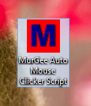 Desktop Shortcut of Mouse Automation Script