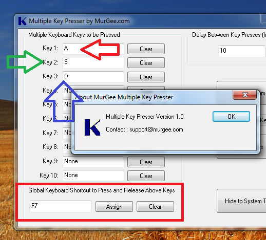 How to Press Multiple Keys on Keyboard with Multiple Key Presser