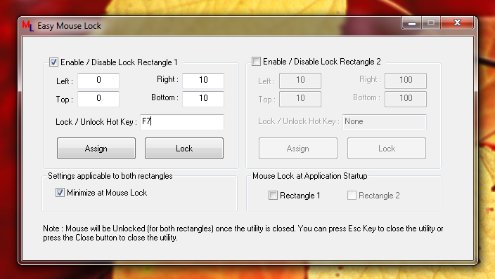 Block Mouse Movement with Mouse Lock Software