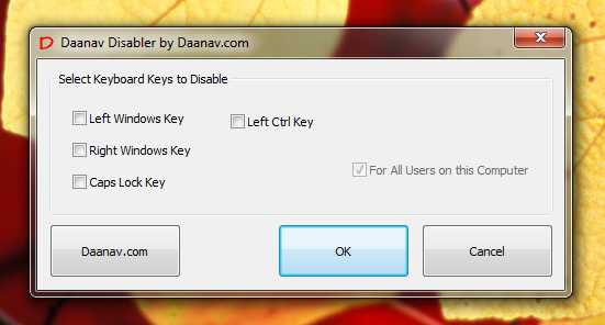 Keyboard Key Disabler Software