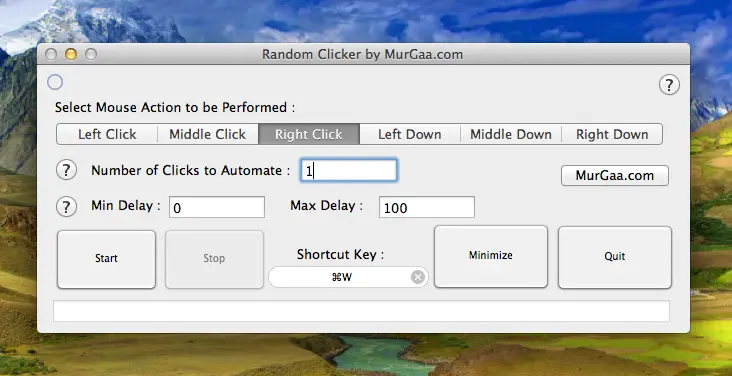 Click at Current Mouse Cursor Location on Mac with Keyboard