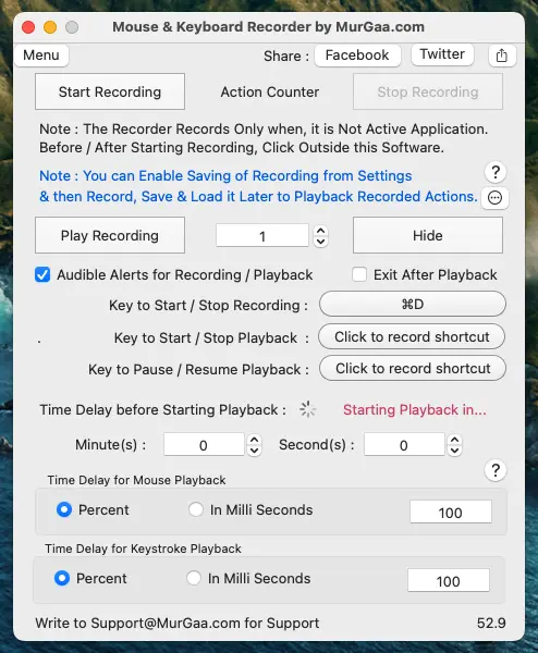 Keyboard Macro Recorder to Record and Playback Automated Text Typing
