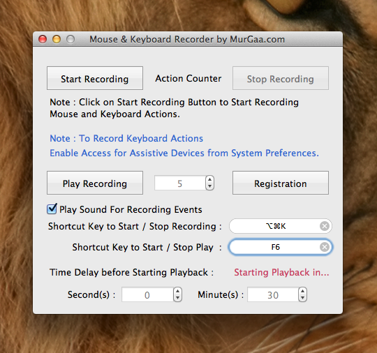 Macro Scheduler for Mac