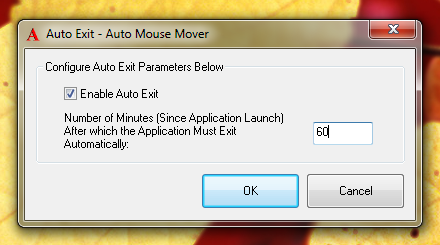 Auto Stop Mouse Movements