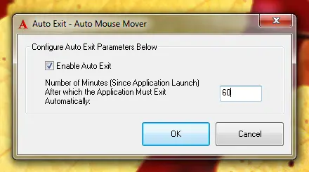 Auto Stop Mouse Movements