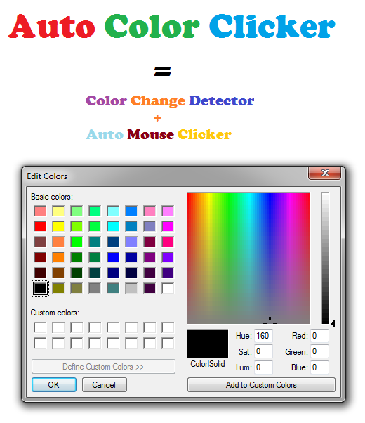 How to Auto Click when Screen Color Changes